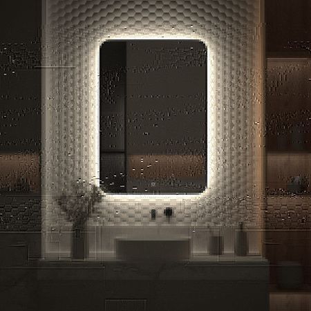 Зеркало с подсветкой Defesto AURA DF 2969S 70х100 подвесное