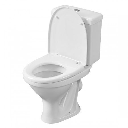 Унитаз-компакт напольный с бачком Santeri Форвард 1P2052S0000BF белый с сиденьем каскадный смыв