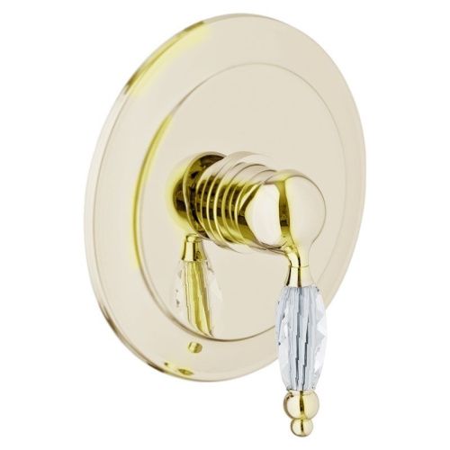 Смеситель для ванны и душа Webert Alexandra AL880101010 встраиваемый в стену золото - фото 2