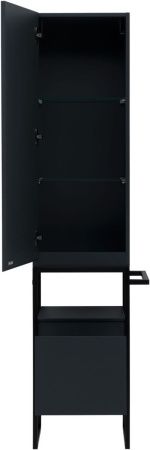 Шкаф-пенал Allen Brau Priority 1.31006.AM 40х180 напольный цвет черный