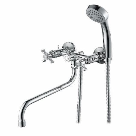 Смеситель для ванны D-Lin D143807 настенный хром