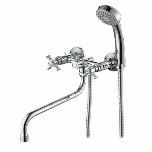 Смеситель для ванны D-Lin D143807 настенный хром - фото 2