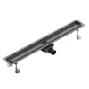 Душевой лоток Wonzon & Woghand WW-651800T-BGM 85х10 темный графит