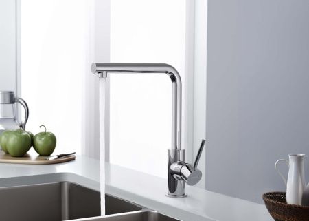 Смеситель для кухни Aquatek ЕВРОПА AQ1380CR на мойку хром