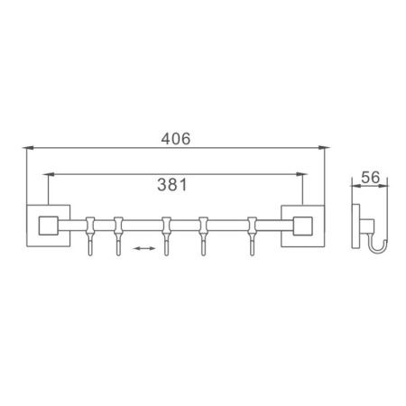 Крючок Haiba HB8615-5