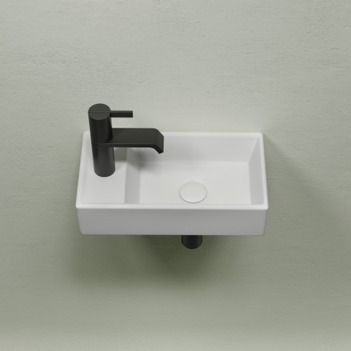Раковина Ceramica Nova ELEMENT 42 см CN6051RMW подвесная цвет белый матовый - фото 4