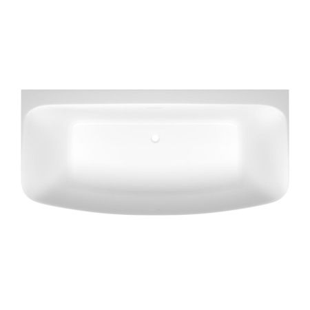 Ванна акриловая Wellsee Ground Breaking 287701000 170х80 пристенная асимметричная с ножками