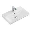 Раковина керамическая BelBagno Neon 19060 60х40 накладная цвет белый 1 отверстие под смеситель