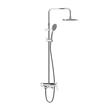 Душевая стойка Damixa Jupiter 977730000 настенная цвет хром