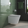 Унитаз подвесной BelBagno DUE BB7107CHR/SC белый с сиденьем микролифт безободковый каскадный смыв