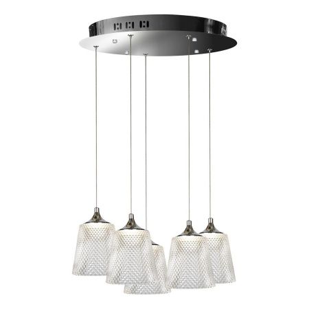 Люстра подвесная iLedex Flora (Флора) WD8007-5 CR