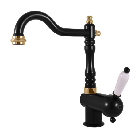 Смеситель для кухни RavSlezak L508.5/8CMATZ на мойку черный