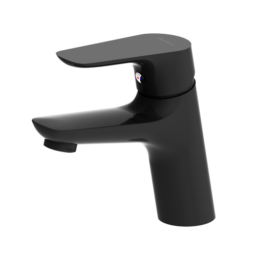 Смеситель Damixa Jupiter 770210301 на раковину черный без термостата - фото 2