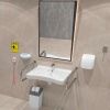 Поручень для раковины двухопорный 60 см Dstrana 8071-600