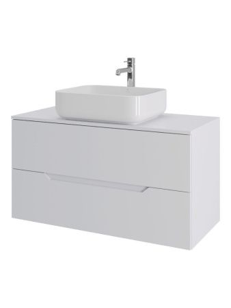 Тумба с раковиной Orange Line Li-100TuwMDF+B05-500W 100х50