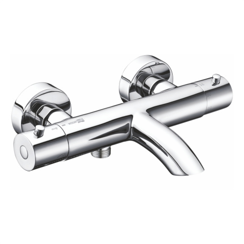 Смеситель для ванны WasserKRAFT Berkel 4800 4811 Thermo настенный хром - фото 4