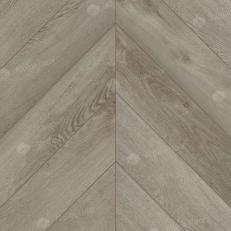 SPC ламинат Alpine Floor Chervon Alpine ECO 18-1 MC Дуб Фантазия Chevron толщина 0.5 см 43 класс 600х127