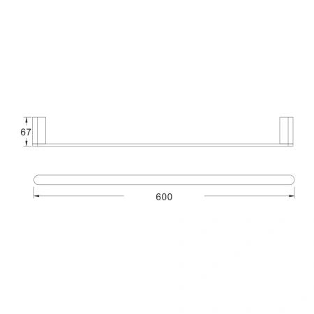 Полотенцедержатель Rose RG17 RG1717