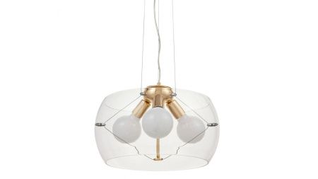 Люстра подвесная Lumina Deco Globo (Глобо) LDP 6018-400 PR+F.GD