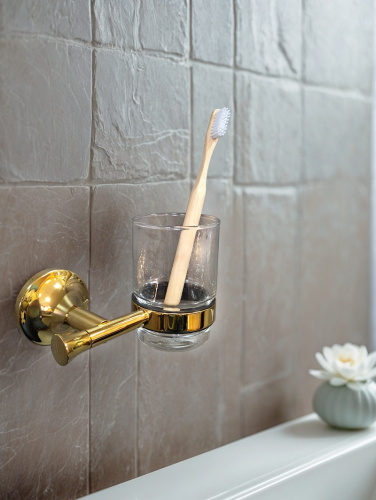 Стакан для зубных щеток AltroBagno Corposso AltroBagnoCorposo080205Gl - фото 2