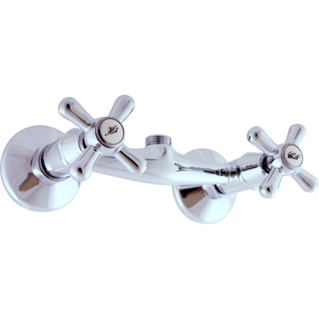 Смеситель для душа RavSlezak Morava Retro MK181.5 настенный хром