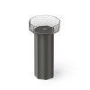 Раковина керамическая Dea Design Pedestal Basin DD2025 480 R4 50х50 напольная цвет черный без отверстий под смеситель