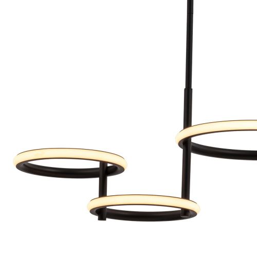 Люстра на штанге Delight Collection MD20001002-5A matt black - фото 2