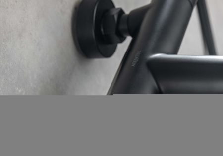 Смеситель для ванны Aquatek ВЕГА AQ1043MB настенный черный с термостатом