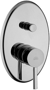 Смеситель для душа Paffoni Berry BR015CR встраиваемый в стену хром