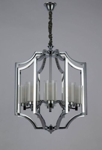 Люстра подвесная Lumina Deco Vigatto (Вигатто) LDP 1224-8 CHR - фото 2
