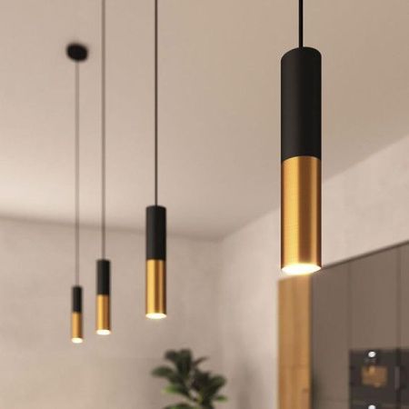 Светильник подвесной Reluce 16032-0.9-001IL LED5W BK+GD