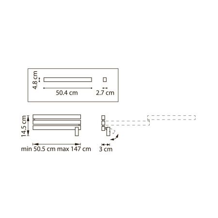 Светильник настенный Lightstar Dive (Диве) 740647