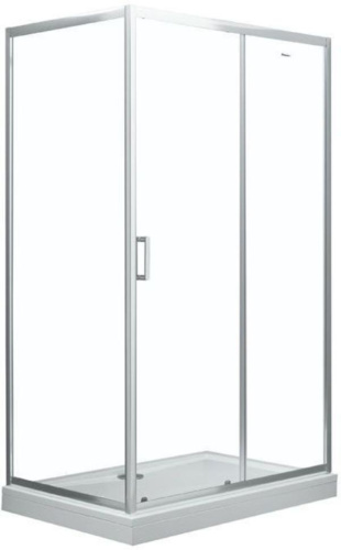 Душевая дверь Aquanet SD-1300A 130х190 стекло прозрачное профиль хром глянцевый - фото 3
