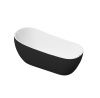Ванна акриловая Grossman Galaxy GR-1403MB 170х75 отдельностоящая овальная с ножками