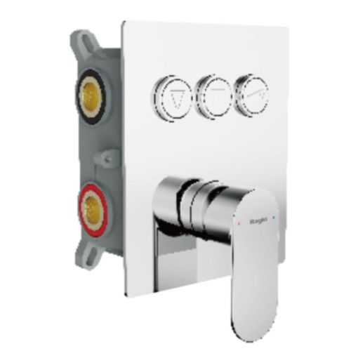 Смеситель для ванны и душа Raglo R50 R50.273 встраиваемый в стену хром - фото 2