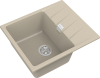 Кухонная мойка Rivelato RAUM RM-58 beige scuro 60х50 цвет бежевый