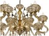 Люстра подвесная iLamp Asia (Асиа) 61082-8+4 BR