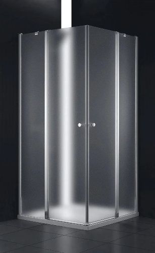 Душевой уголок Cezares ELENA ELENA-W-AH-2-120/90-P-Cr-R 120х90 стекло рифленое профиль хром без поддона - фото 2