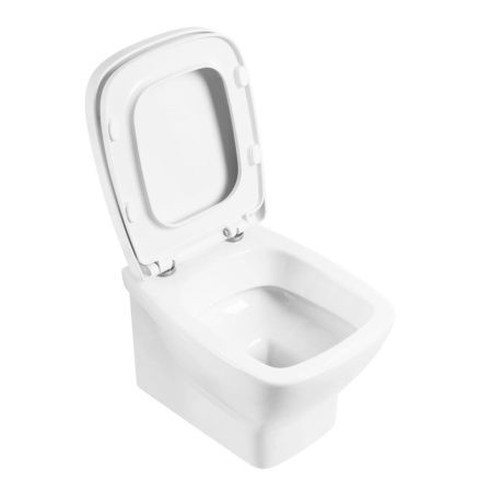 Чаша унитаза подвесная BelBagno LAGO BB128CH цвет белый без сиденья каскадный смыв