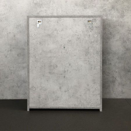 Шкаф Comforty Осло 00-00000837CF 60х80 подвесной цвет серый