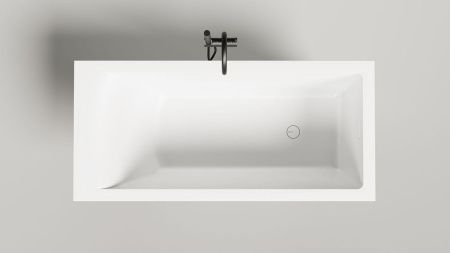 Ванна из искусственного камня Salini CASCATA 105022M 150х70 встраиваемая прямоугольная