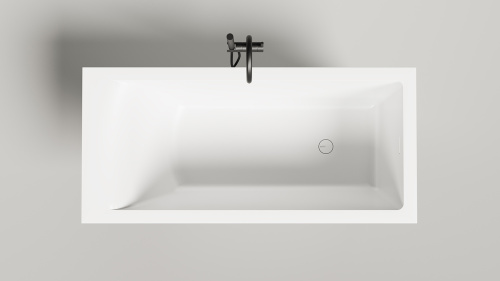 Ванна из искусственного камня Salini CASCATA 105022MF 150х70 встраиваемая прямоугольная - фото 3