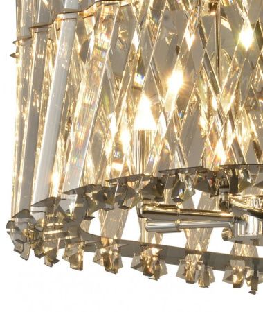 Люстра подвесная Natali Kovaltseva CROWN (ЦРОВН) CROWN 81434/8C CHROME