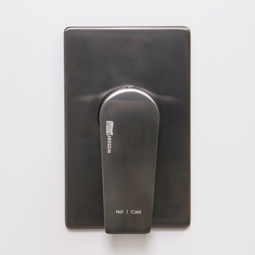 Смеситель для душа WasserKRAFT Wiese 8400 8451 встраиваемый оружейная сталь - фото 3