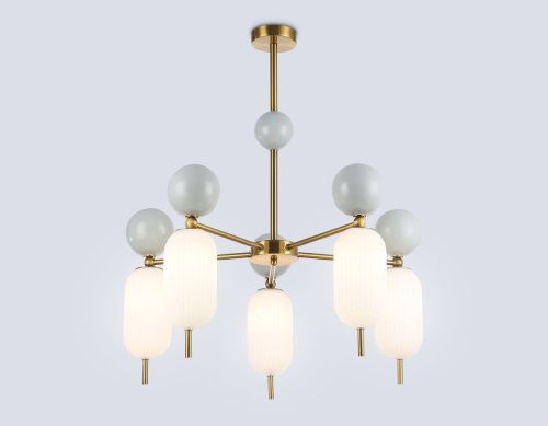 Люстра на штанге Ambrella Light Ceramo Modern (Церамо Модерн) LH53104 - фото 2