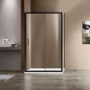 Душевой уголок Vincea Garda VSR-1G1012CLB 120х100 стекло прозрачное профиль черный без поддона