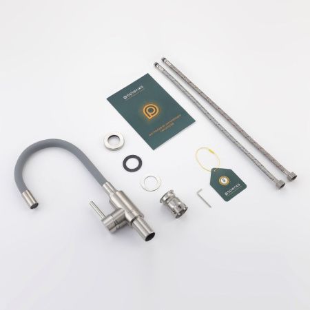 Смеситель для кухни Splenka S201 S201.4407.05 на мойку сатин