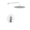 Душевая система Paffoni Light KITLIQ013BO встраиваемая в стену цвет белый с термостатом