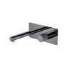 Смеситель для раковины Boheme Stick 125-SGM.3 встраиваемый в стену серый