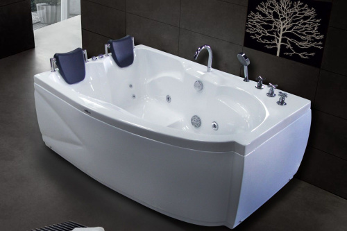 Ванна акриловая Royal Bath SHAKESPEARE RB652100K-L 170х110 пристенная асимметричная - фото 3